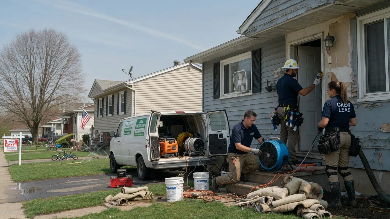 Flood Cleanup in Wynnewood, PA near me